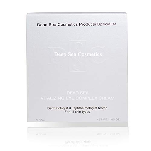 Deep Sea Cosmetics | Vitalizing Eye Complex Cream 1.05 Oz | Anti Aging Eye Cream with Dead Sea Minerals