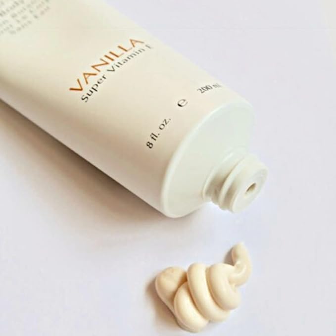 Ecco Bella Vanilla Body Lotion - Plant-Based Vegan Formula - Clean and All Natural Body Lotion for Women & Men - Cruelty Free Vanilla Fragrance Body Moisturizer - Organic Vanilla Body Cream - 8 oz