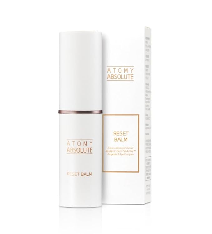 A.t.o.m.y Absolute Reset Blam 0.3 oz,9g, Anti-Aging Night Balm for Firming & Radiance, Deep Wrinkle Care with Peptide Complex & Plant-Derived Oils