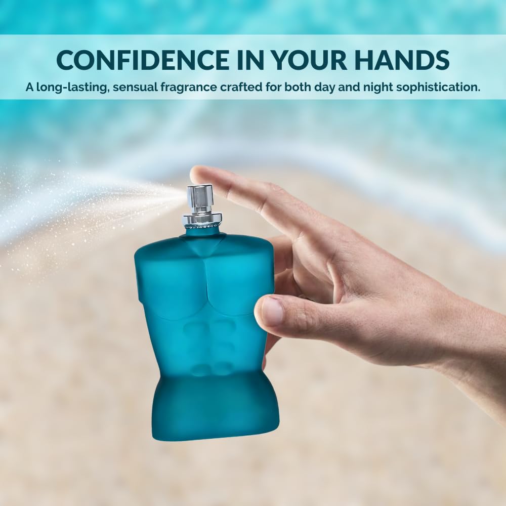 Cologne for Men – INSPIRED by A WORLD RENOWNED MEN'S PERFUME – Lavender, Mint, Cardamom, Vanilla – Spicy, Warm, Sensual, Long-Lasting Eau De Parfum Men 3.4 fl oz