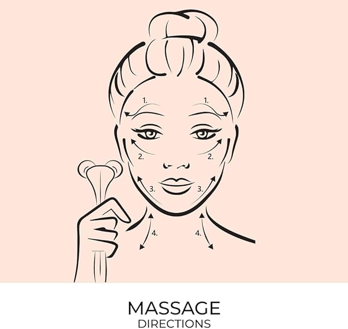 DIDIER LAB Sincero Salon 3D Face Roller - Face Massager for Face Lifting - Skin Tightening Massage Roller - Anti-Aging & Anti-Wrinkle Facial Massager Eye Roller - Massage Tool - Face Roller Massager