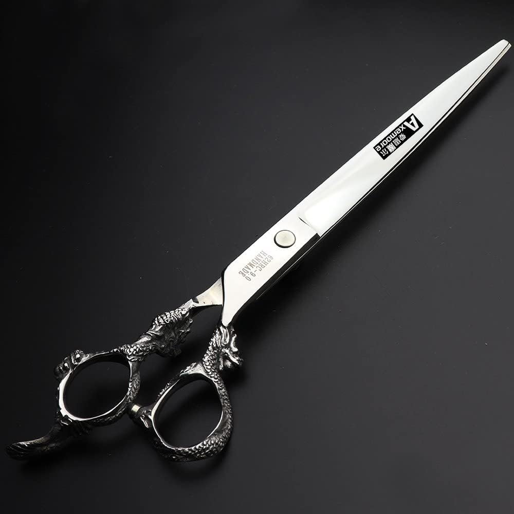 7/7.5/8/9 Inch Salon Professional Hairdressing Scissors Barber Hairstyling Special Tools (9-inch flat shear)