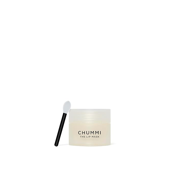 CHUMMI LIP MASK - skincare for your lips - Luxurious overnight lip treatment in coconut, berry, and vanilla, blended with lip-softening plant butters and exfoliating berry extracts. (20g, Berry)