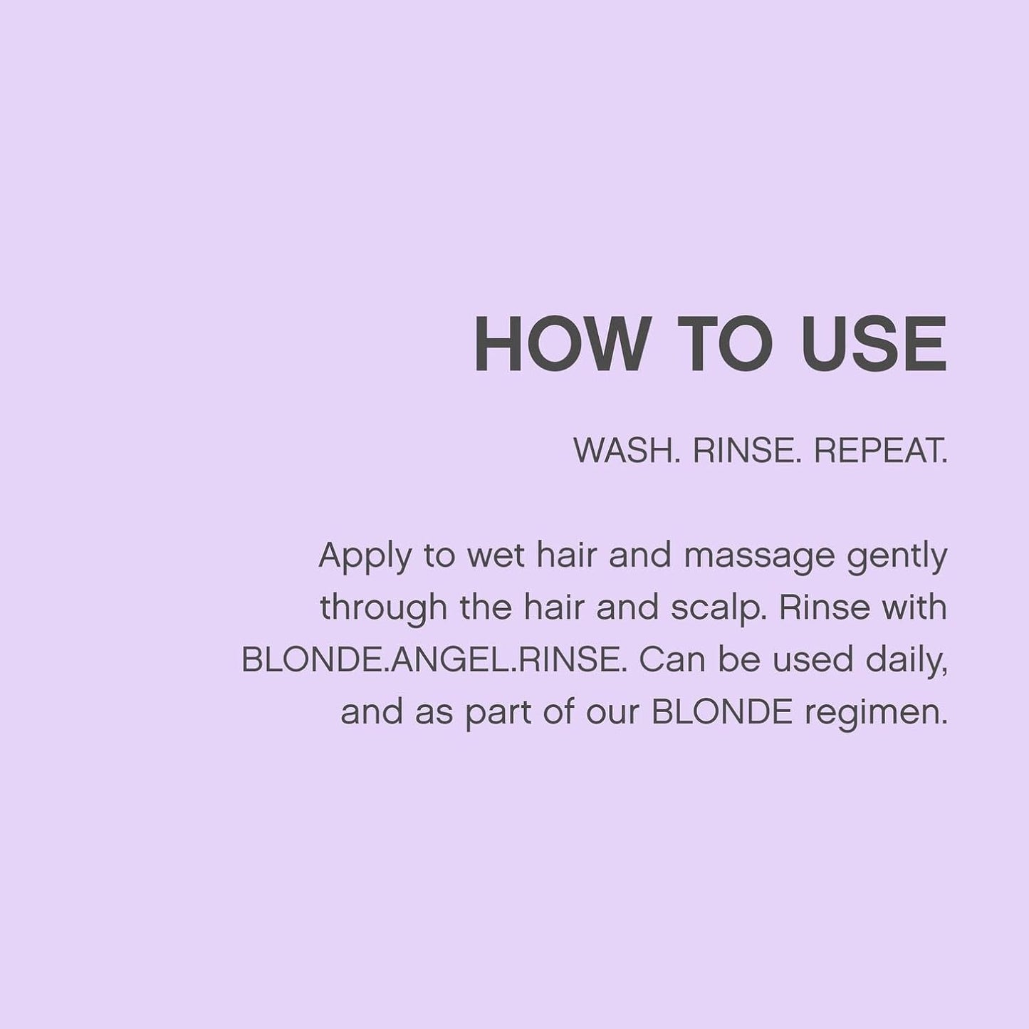 KEVIN.MURPHY BLONDE.ANGEL.WASH - Blonde Shampoo - Purple Shampoo for Blonde & Grey Hair - Colour Enhancement Hair Care - Colour Safe - Paraben & Sulphate Free - 250 mL /8.4 fl oz