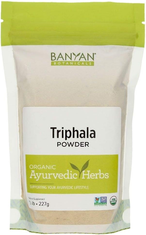 Banyan Botanicals Triphala Powder- Certified Organic