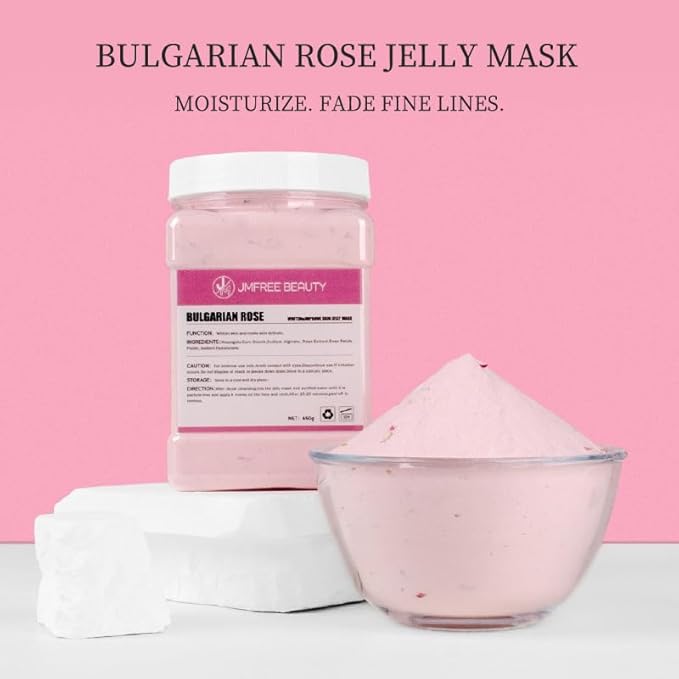Jelly Mask for Facials Professional, Natural Gel Powder Face Masks, Face Masks Moisturizing, SkinCare & Hydrating 23 Fl Oz