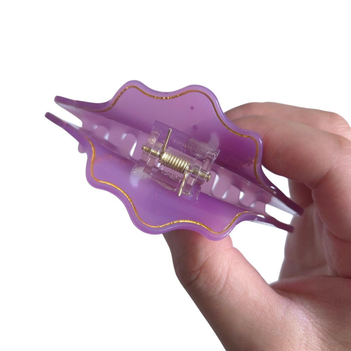 Fantasy Sagittarius Sign Hair Clips,Novelty Acetate Claw Clip,Zodiac Hair Clips for Women,Purple