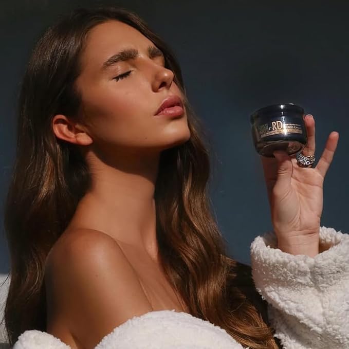 SH-RD Protein Cream Gold Deluxe Edition | Deep Conditioner for Dry Damaged Hair | Leave-In Hair Protein w/Rosemary & Gold Leaf | Repair Split Ends, Promote Shine - 2.71oz/80ml