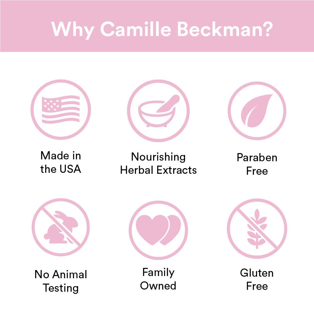 Camille Beckman Glycerine Hand Therapy Cream, Glycerine Rosewater, 6 Ounce