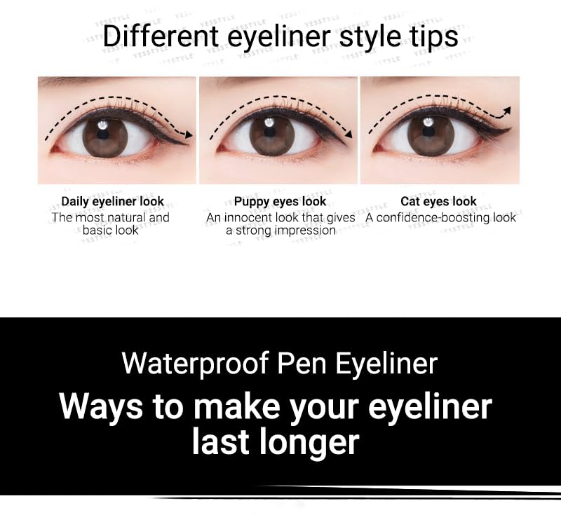 MACQUEEN - Waterproof Pen Eyeliner (Brown Black)