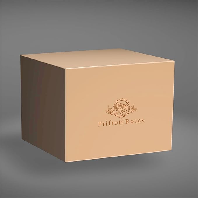 47 Roses in a Luxury Suede Box, Preserved Flowers for Women, Mothers Day Flowers for Mom, Light Pink