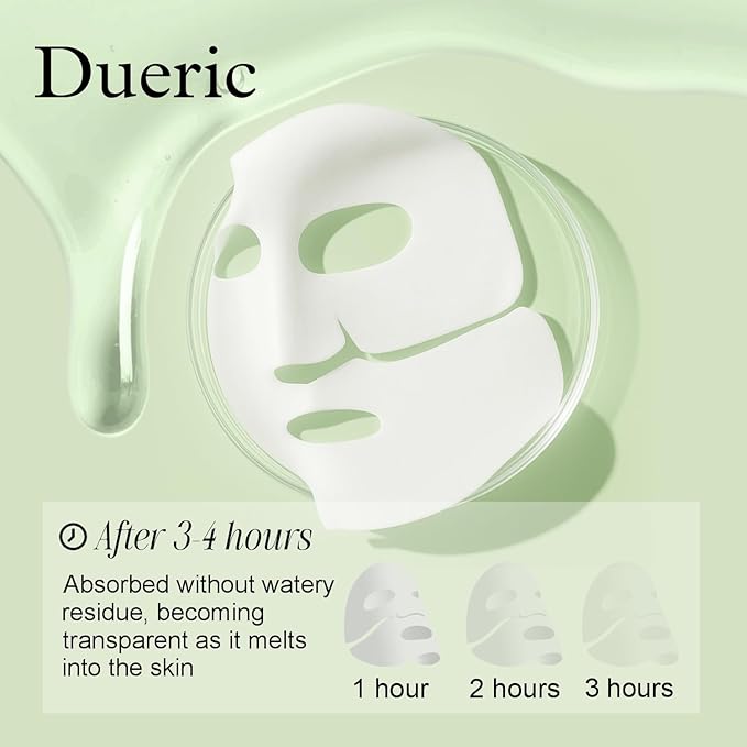 Bio Collagen Face Mask, Deep Hydrating Sheet Mask, Korean Collagen Face Mask for Firming, Brightening & Anti-Aging, Hydrating Collagen Facial Treatment, 34g 4 sheets