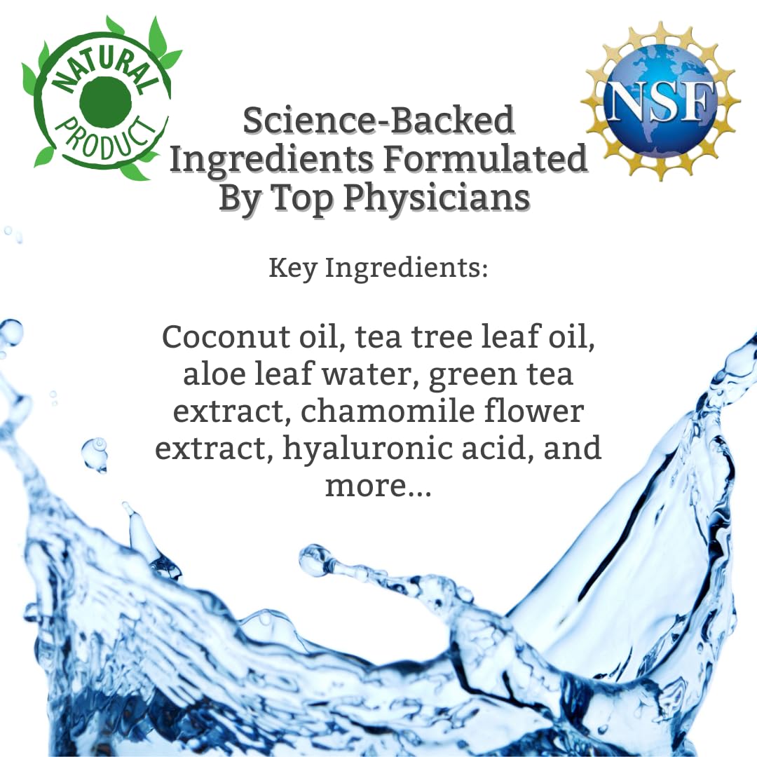 TearRestore Tea Tree HylaWipe Eyelid Wipes - 30 Count | Hydrating Eye Lid Cleanser | Blepharitis Treatment for Eyelids | Eye Lid Cleansing Wipes | Eyes Wipe for Dry, Red, Itchy, And Irritated Eyes