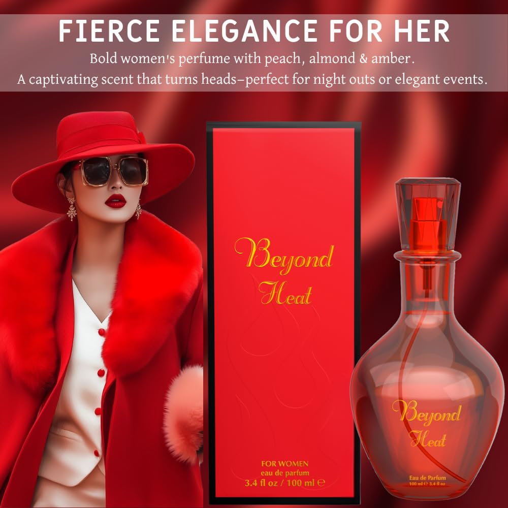 Perfume for Women – INSPIRED by A WORLD RENOWED WOMEN'S PERFUME – Peach, Orchid, Tonka, Amber – Sweet, Sexy, Warm, Bold – Long-Lasting Eau De Parfum 100ml (3.4 fl oz)