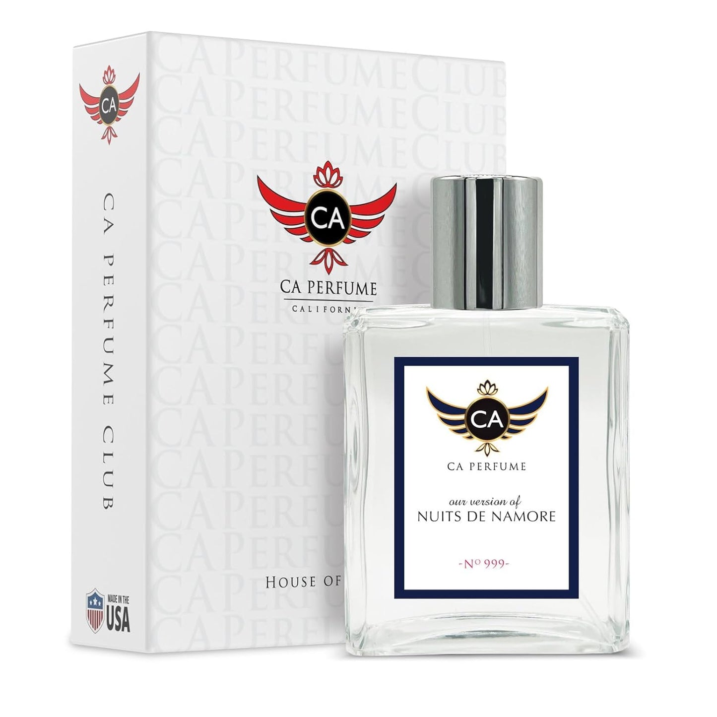 CA Perfume Impression of Nuits De Namore for Women Eau De Parfum Spray Long Lasting Floral Woody Musk Perfume (3.4 Fl Oz / 100ml)