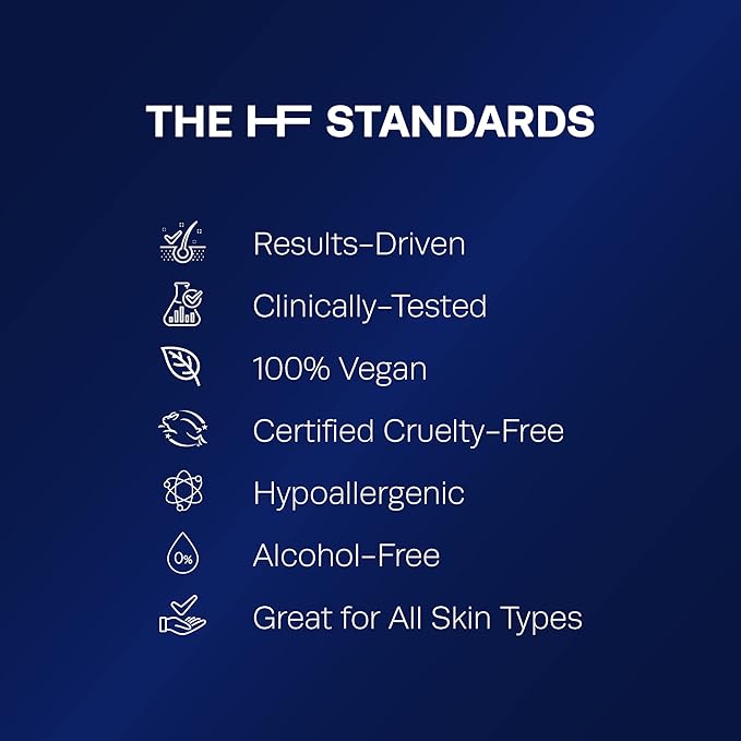 HommeFace Men's Advanced Anti-Aging 4-Step Skincare Routine Bundle with Daily Face Wash, Serum, Revitalizing Eye Cream, and Facial Cream