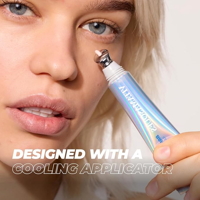 Vitamasques Brighten & De-puff Illuminating Eye Cream, Dark Circle Under Eyes Treatment, Under Eye Corrector, Get Rid of Bags Under Eyes Instantly, Dermatologist Tested - Made in Korea