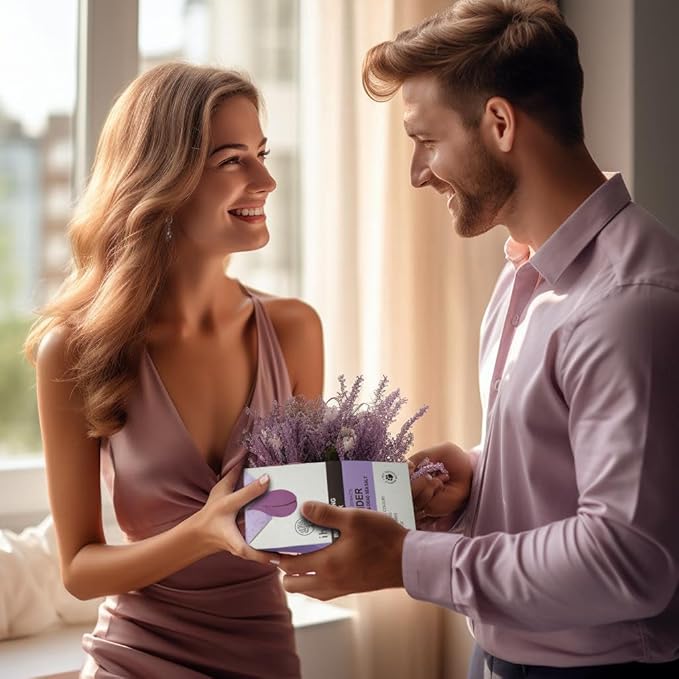 iHave Epsom Salt & Dead Sea Salt Bath Soak with Lavender Essential Oils, Unique Spa Gift Idea, Portable Bath Salts Gifts for Her and Him, Ideal Anniversary or Birthday Gifts for Women and Men