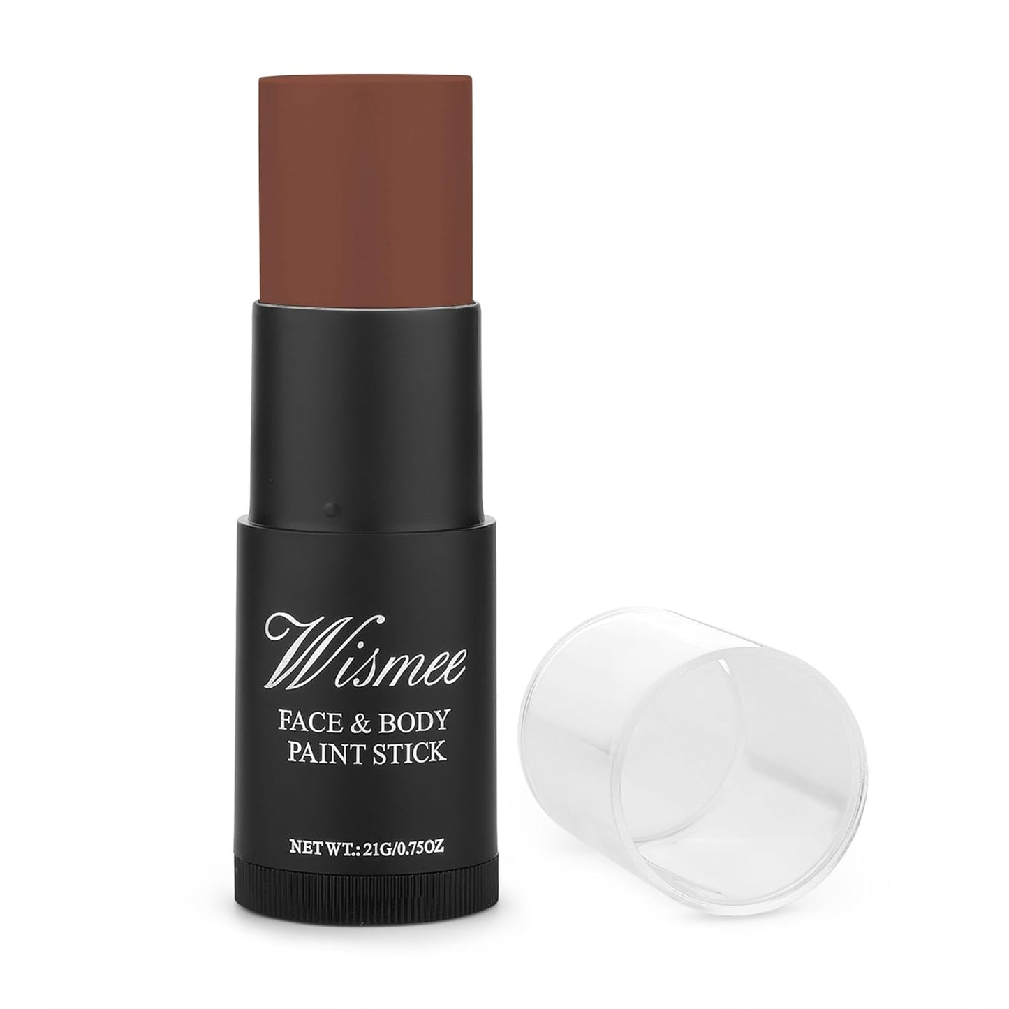 Brown Face Paint Stick - Non-Toxic Oil Based Face Makeup, High Pigmented Full Body Paint for Baseball, Softball, Football, Halloween & Special Effects Makeup