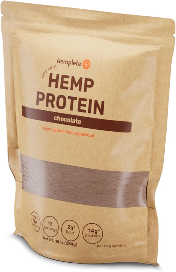 Hemp Vegan Protein Powder for Heart 9 Essential 10 ounces)