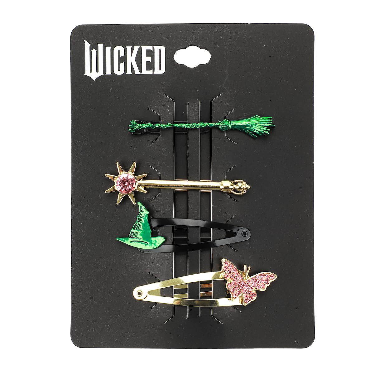 Wicked Magical Icons 4-Piece Women's Hair Clip Set