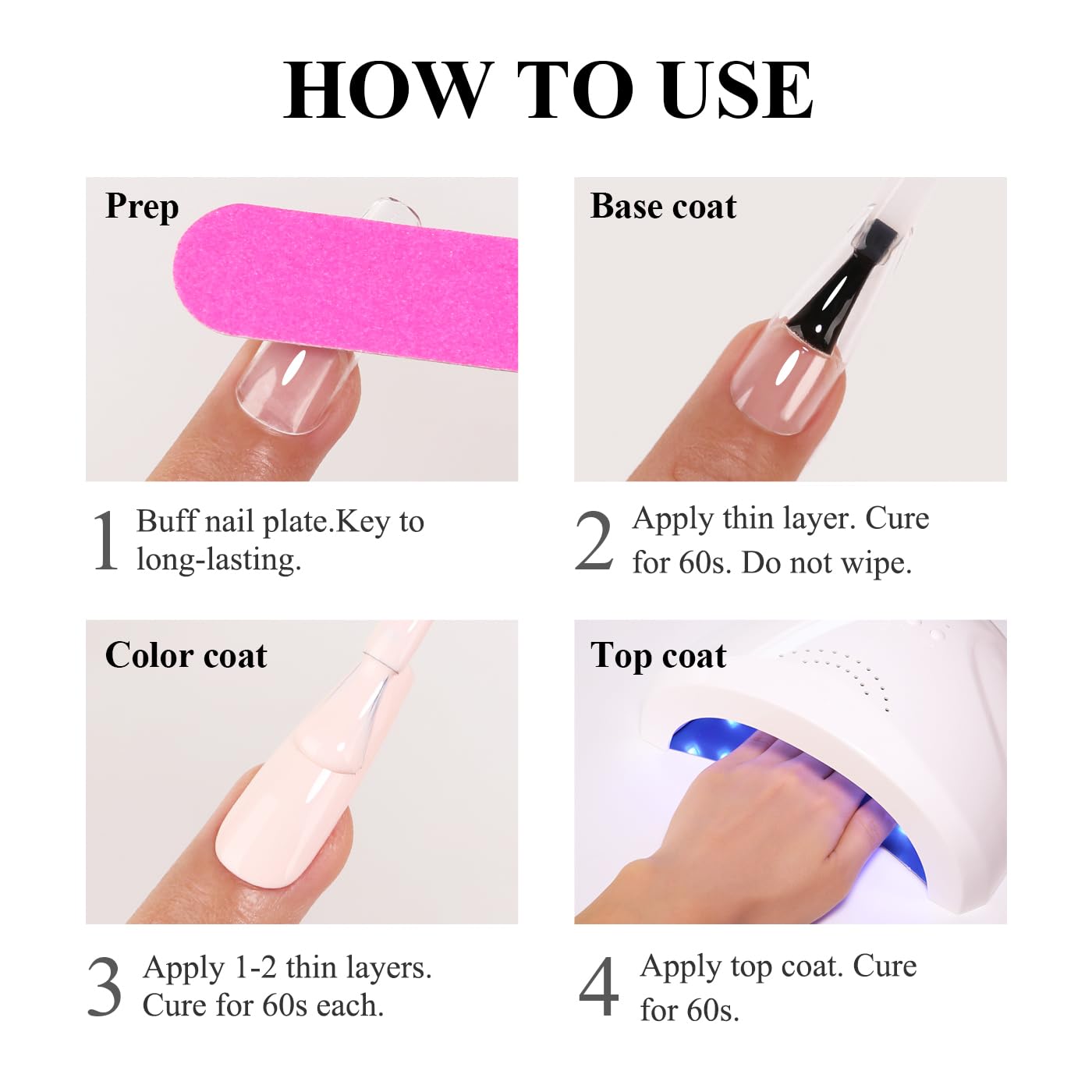 Imtiti Glitter Gel Nail Polish, Bright Blue Pearl Glitter Nail Gel Polish Diamond Shimmer Sparkle Soak Off UV LED Spring Summer Manicure 10ML