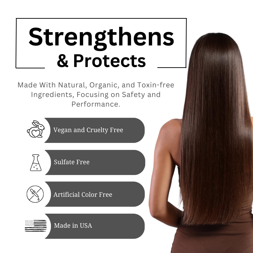 Jess & Lou Beauty Deep Conditioning Hair Repair Mask with Natural Ingredients for Dry or Damaged Hair, Pre-Shampoo Treatment with Coconut & Murumuru Butter, Vegan & Toxin-Free (5 oz)