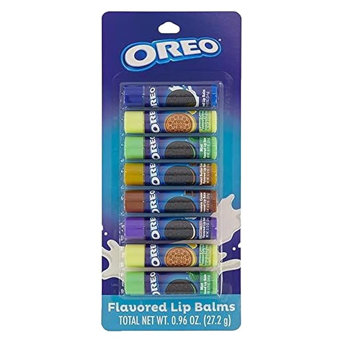 Taste Beauty 8-Pack Cookies and Cream Variety Flavored Lip Balm