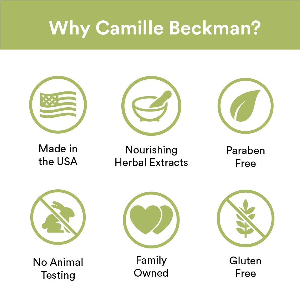 Camille Beckman Glycerine Hand Therapy Cream, Vitamin E Unscented, 1.35 Ounce