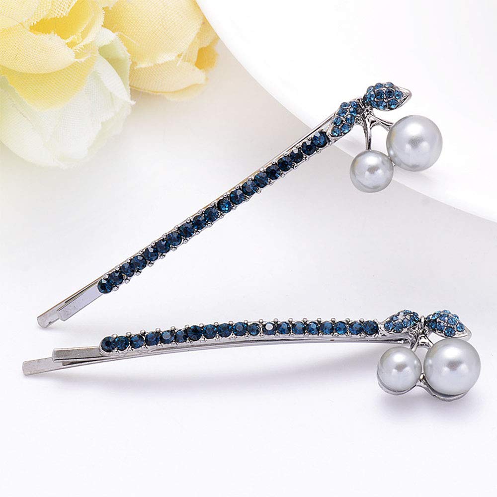 WHITEBRIDGE 6pcs Vintage Butterfly Flowers Hair Bobby Pins Metallic Barrettes Hair Clips for Women Girls - Vintage Butterfly Hairpins Bobby Pins