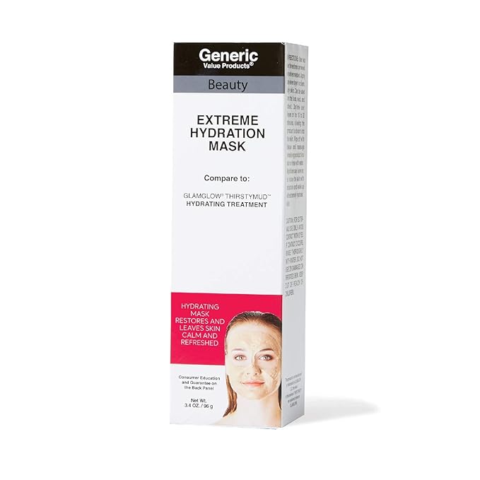 Generic Value Products Extreme Hydration Mask Compare to THIRSTYMUD Hydrating Treatment