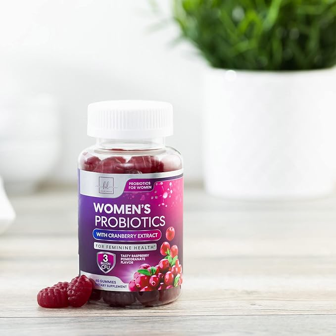 Women's Probiotic - Probiotics for Women 3 Billion 60 Gummies