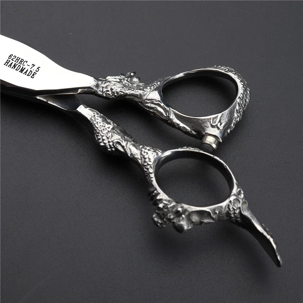 7/7.5/8/9 Inch Salon Professional Hairdressing Scissors Barber Hairstyling Special Tools (7.5-inch flat shear)