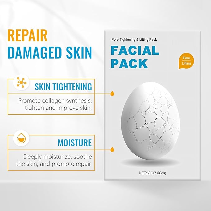 Zombie Facial Mask, Skin Care Mask,Hydrating mask,Tighten & Firming Skin,Shrink Pore,Anti-Wrinkle for Smooth Skin