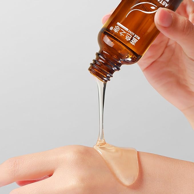 BLUE LOVE 2PC Astaxanthin Eye Serum - Reduces Dark Circles & Puffiness, Anti-Aging Formula Targets Wrinkles, Hydrating for Puffy Bags, Fast Absorbing & Moisturizing