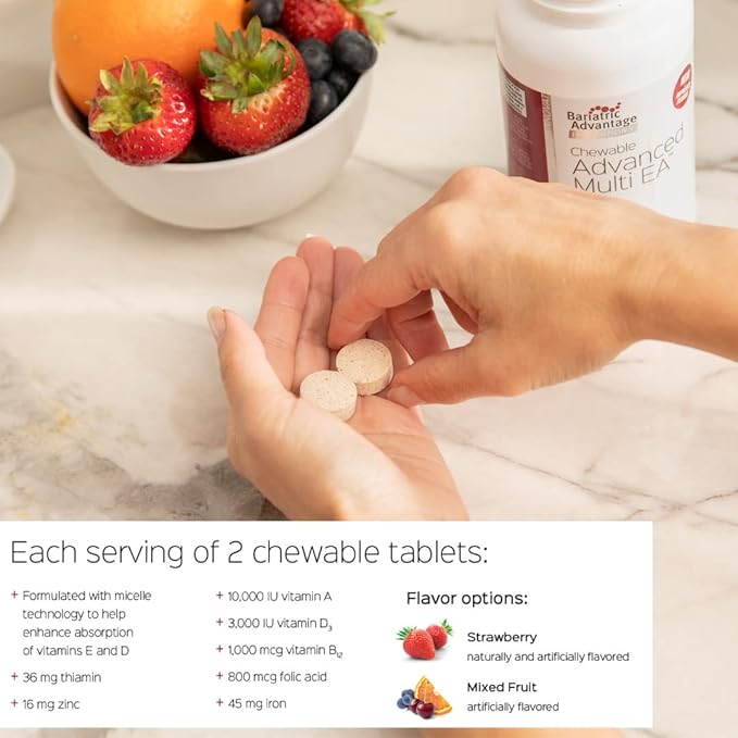 Bariatric Advantage Chewable Advanced Multi EA 60 Count