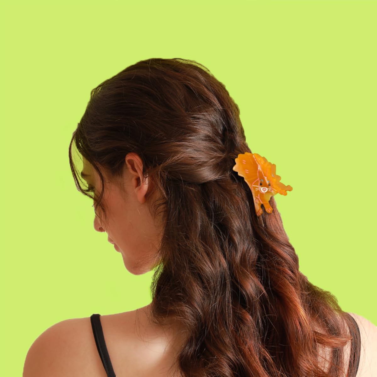 Cute Squirrel Hair Clip,Novelty Acetate Claw Clips,Small Hair Clips for Women,Funny Hair Clips