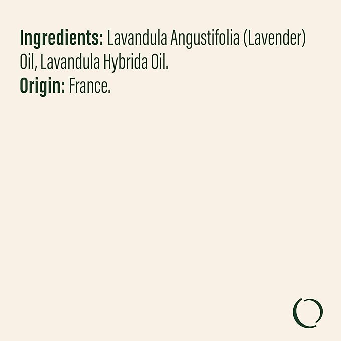 LIVEDROPS 24/7 Relaxed Lavender Essential Oil. Crafted in France. Pure & Natural Aromatherapy for Calm - Diffuser Compatible or Dilute in Carrier Oil for The Skin