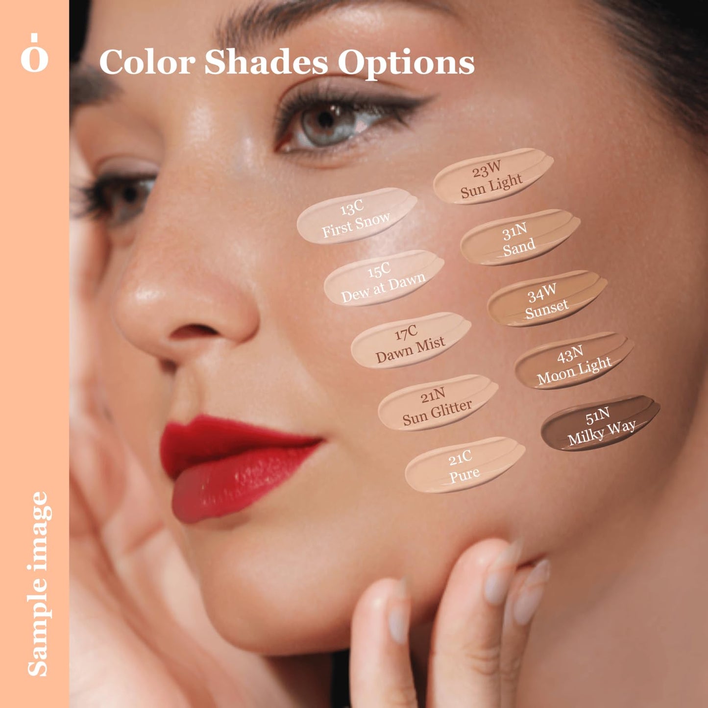 Skin Barrier Glow Cover Cushion, All-day Coverage, Glow Finish, Lightweight, Skincare-Like Texture, Non-cakey Makeup, Korean Cushion Foundation (#31N Sand, 0.49 oz)