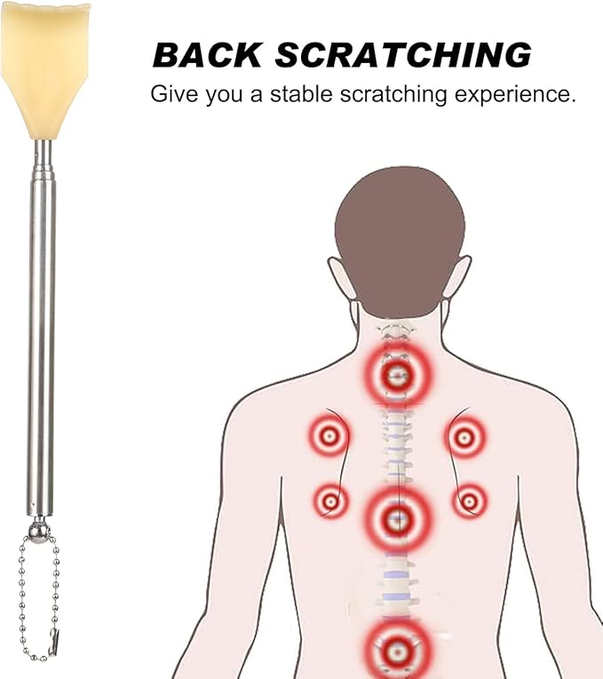 Head Massager Scratcher Scalp Massagers Handheld Scalp Massager Head Massagers with Back Scratcher for Men Women Deep Relaxation Stress Relief Hair Growth