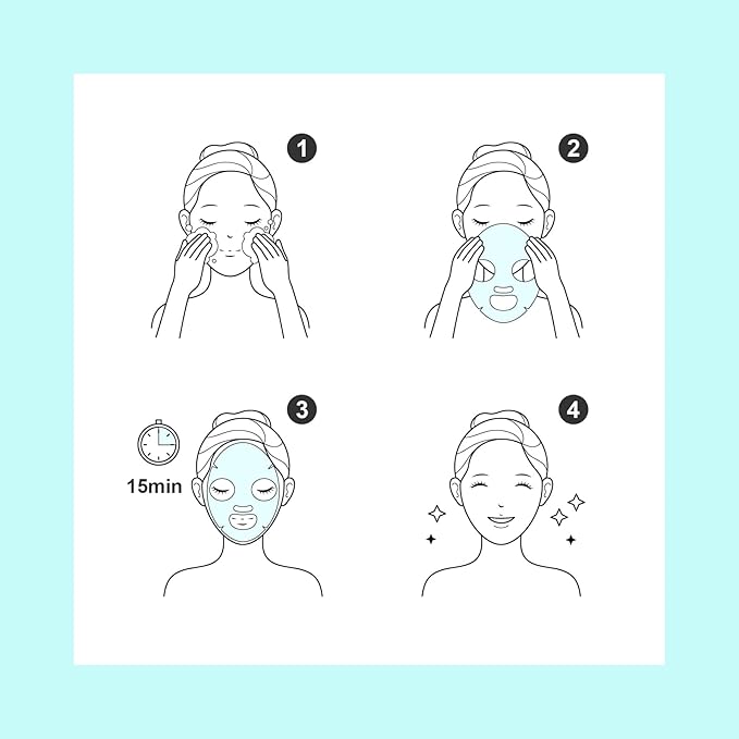 10-Piece Butter Moisturizing & Nourishing Mask Set - Essential Skincare for Men and Women (COLOR-5)