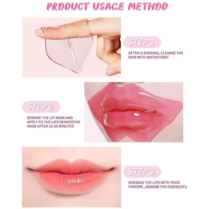 30 Pairs Lip Mask Under Eye Masks Patches, Crystal Collagen Hydrating Moisturizing Smoothing Lips Gel Pads for Puffy Eyes Bags,Dark Circles,Puffiness,Fine Lines,Wrinkles,Anti-Aging Avocado