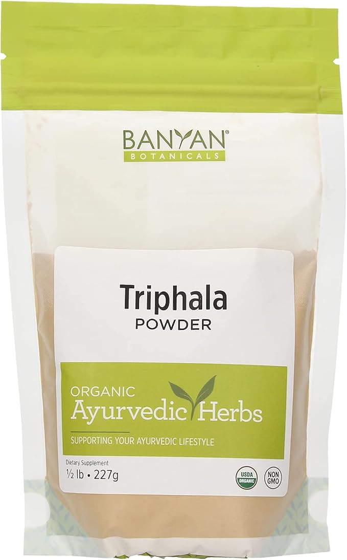 Banyan Botanicals Triphala Powder- Certified Organic