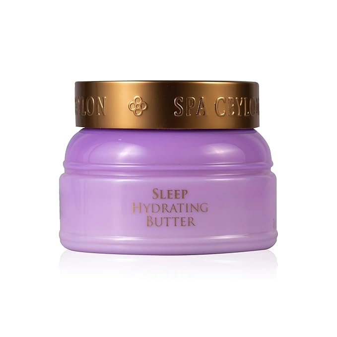 SPA CEYLON SLEEP Hydrating Butter | Calming Lavender & Ylang Ylang | Non-Greasy & Vegan | 200g