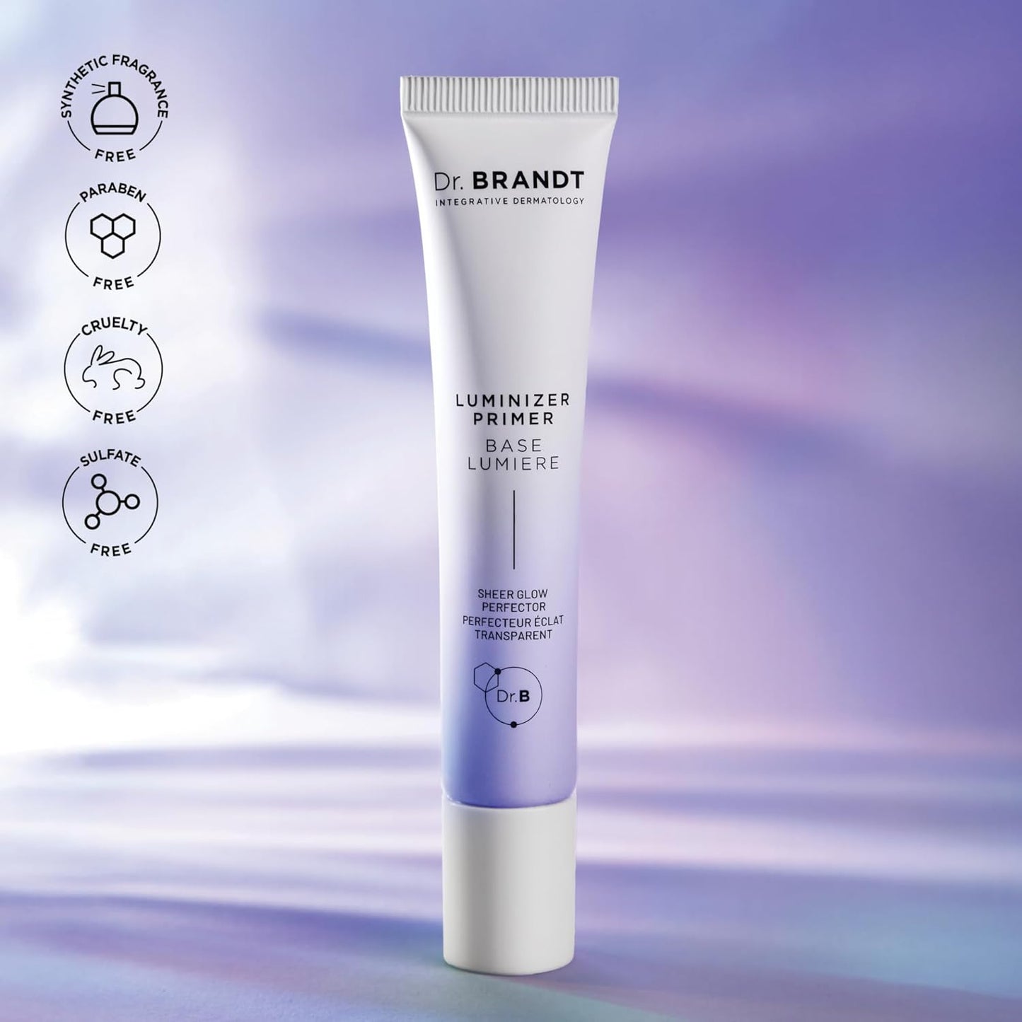 Dr. Brandt Pores No More Luminizer Primer - Blurs the Appearance of Pores & Imperfections, Provides a Smooth Canvas for Foundation + a Glowing, Flawless Complexion - 1 fl oz
