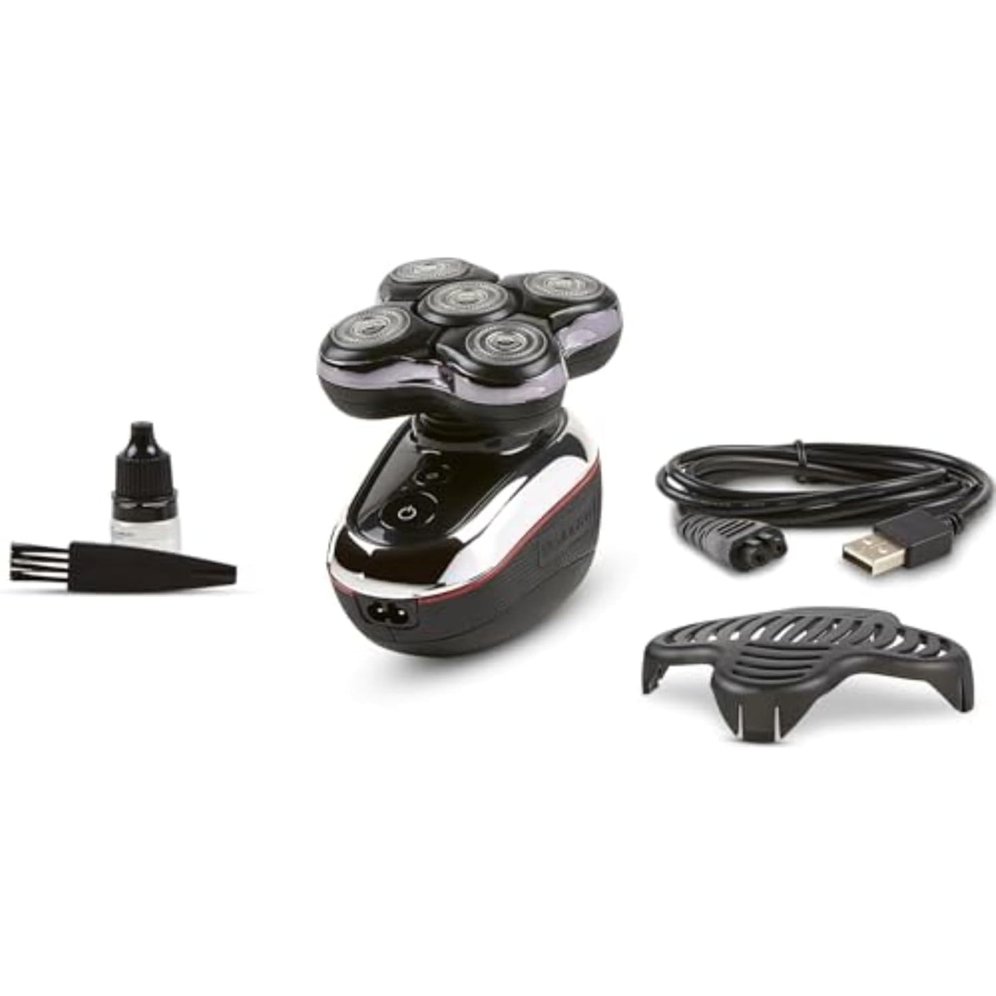 Remington Balder Boss Electric Razor for Head XR7120 - Premier Wet/Dry Bald Head Shaver, Japanese Steel Blades, Cordless Rechargeable, Effortless Head Shaving with Precision Dual Track Heads