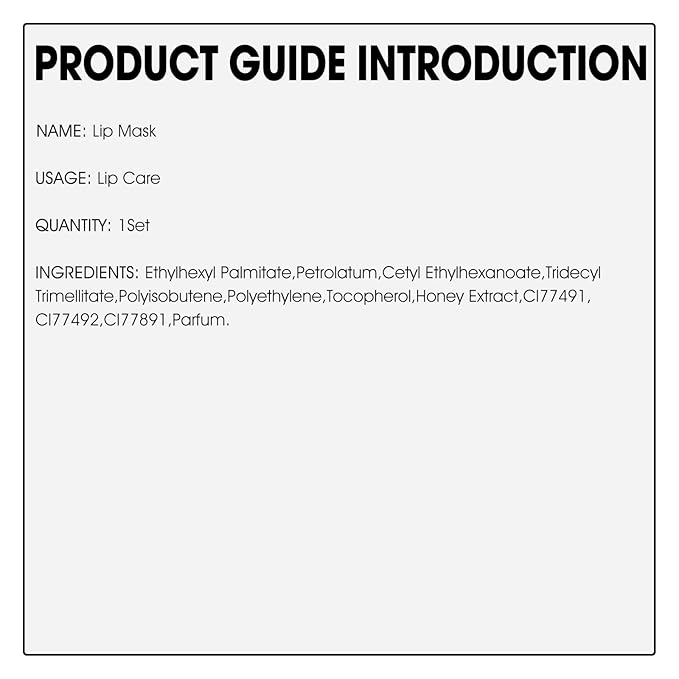 4 PCS Honey Lip Balm Pot, Strawberry & Honey Lip Mask, Reduces Lines, Hydrate & Moisturizing Skin Care, Prevention Dry Cracked Lips Repair Treatment