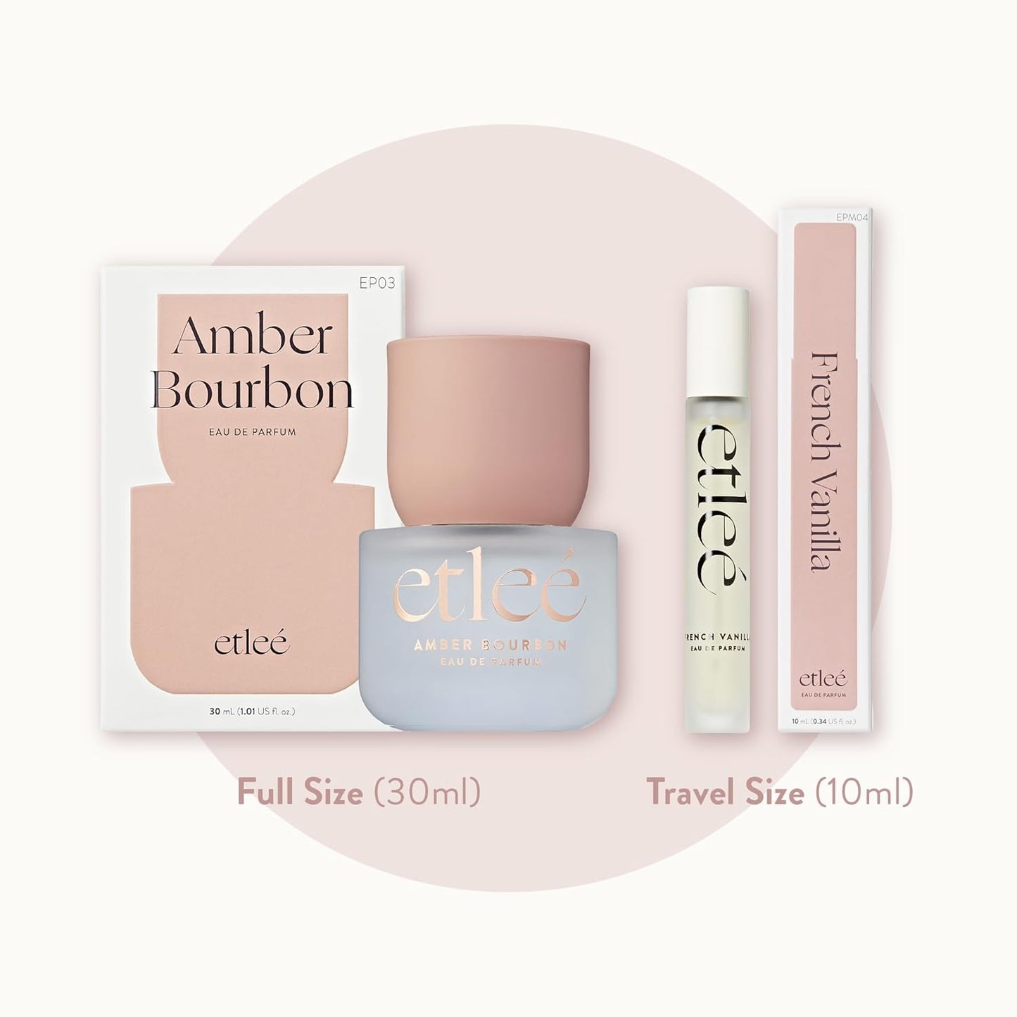 Amber Bourbon Eau de Parfum 1.01oz, Long Lasting Perfume Inspired by B.carat R.ouge 540, Oriental Floral Notes With Vanilla, Amber, Saffron, Cedarwood & Jasmine, Luxury Fragrance for Women & Men