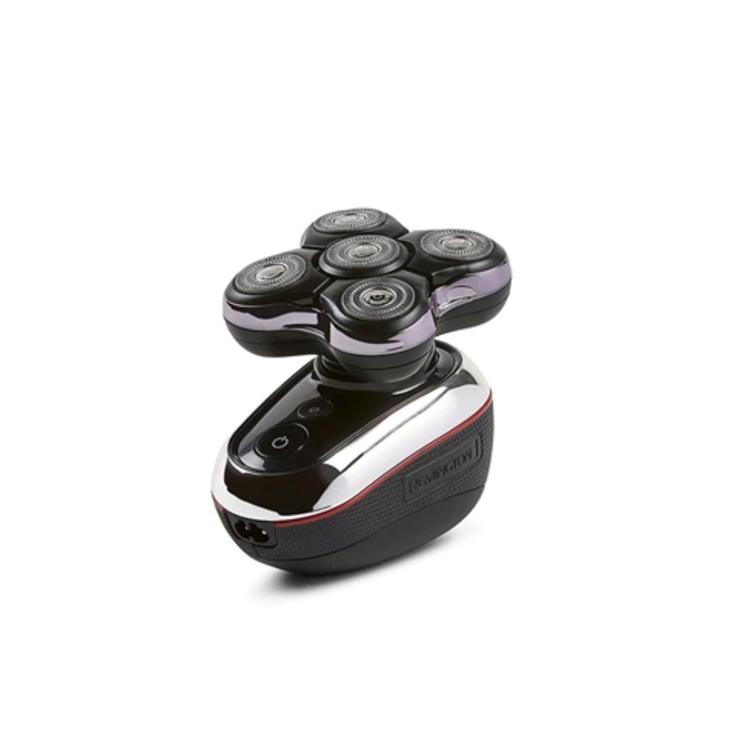 Remington Balder Deluxe XR7100, Head Rotary Shaver with Titanium Blades & Storage Pouch for Bald Men Wet/Dry Shaving with 5 Dual Track Flexing Heads and Pop-Up Trimmer