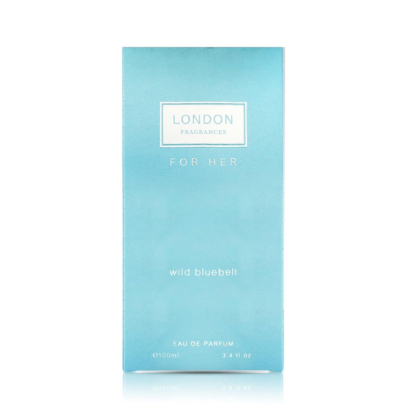 London Fragrances - Wild Bluebell - Women's Fragrances - Floral, Fresh, Musky Eau de Parfum - Long Lasting Perfume for Women - 3.4 oz